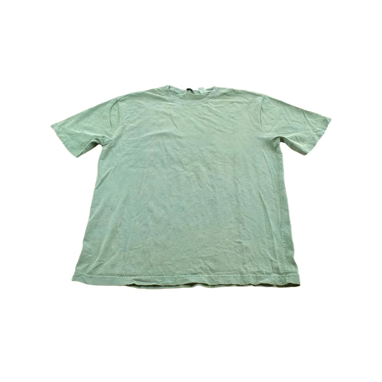 Vintage 1990s GH Bass Co Blank Green T-Shirt Mens L from propervintagecanada