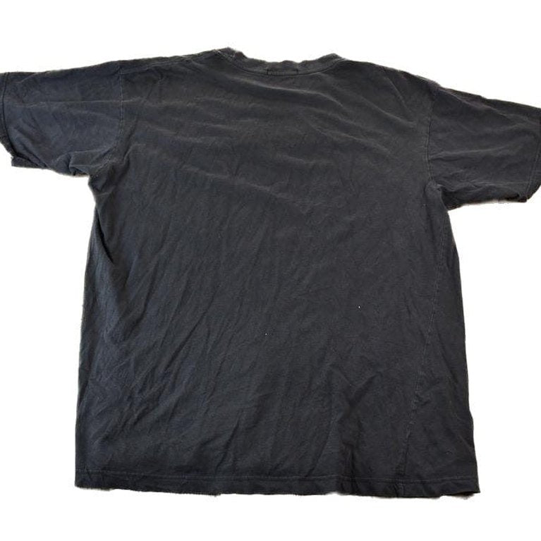 Vintage 1990s Giordano Classics Black Embroidered Logo T-Shirt Men's Large from propervintagecanada