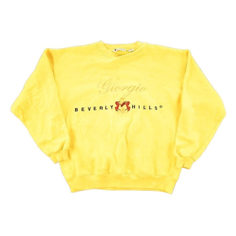 Vintage 1990s Giorgio Beverly Hills Crewneck Sweatshirt Men's L from propervintagecanada
