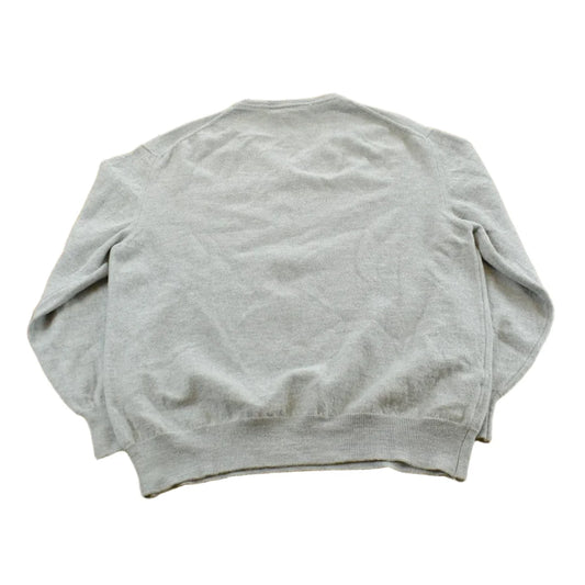 Vintage 1990s Giorgiolini V-Neck Merino Wool Knit Sweater Men's S from propervintagecanada