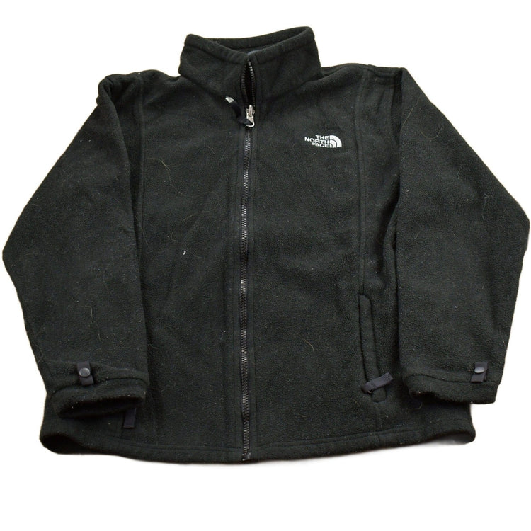 Vintage 1990s Girls The North Face Full Zip Fleece Sweater Men's Large from propervintagecanada