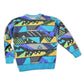Vintage 1990s Gitano Sportswear Knit Abstract Pattern Crewneck Sweater Mens L from propervintagecanada