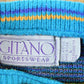 Vintage 1990s Gitano Sportswear Knit Abstract Pattern Crewneck Sweater Mens L from propervintagecanada
