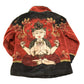 Vintage 1990s Goddess Shiva AOP Button Up Fleece Sweater Women's M from propervintagecanada