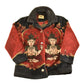 Vintage 1990s Goddess Shiva AOP Button Up Fleece Sweater Women's M from propervintagecanada
