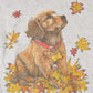Vintage 1990s Golden Retriever Fall Puppy Graphic Print Crewneck Sweatshirt Womens L from propervintagecanada