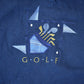 Vintage 1990s Golf Collared Sweatshirt Men's M from propervintagecanada