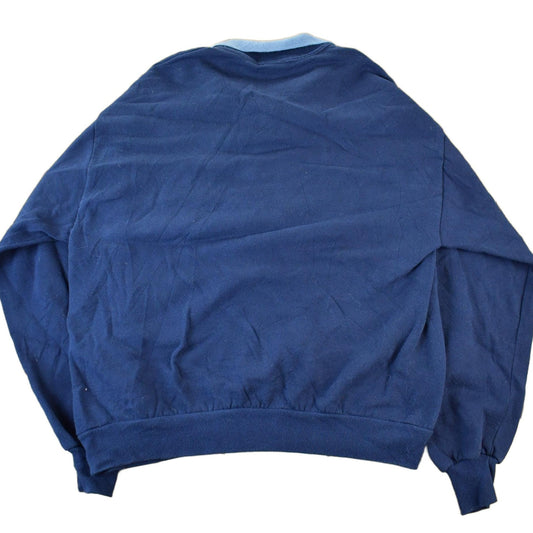 Vintage 1990s Golf Collared Sweatshirt Men's M from propervintagecanada