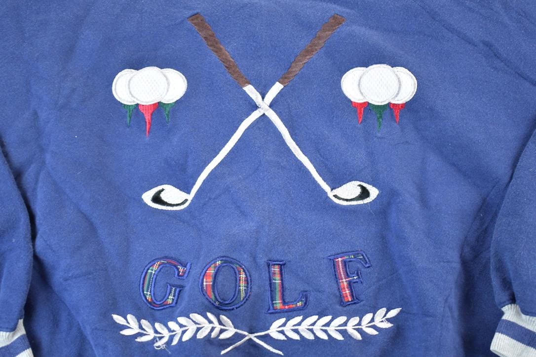 Vintage 1990s Golf Embroidered Crewneck Sweatshirt Mens M from propervintagecanada