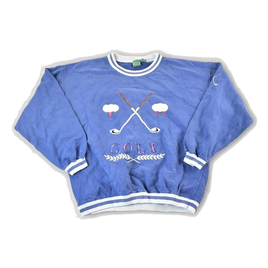 Vintage 1990s Golf Embroidered Crewneck Sweatshirt Mens M from propervintagecanada