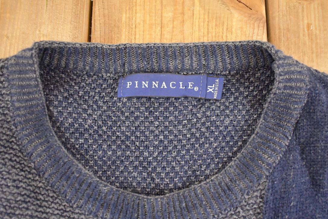 Vintage 1990s Golfing Pinnacle Knit Crewneck Sweater Mens XL from propervintagecanada