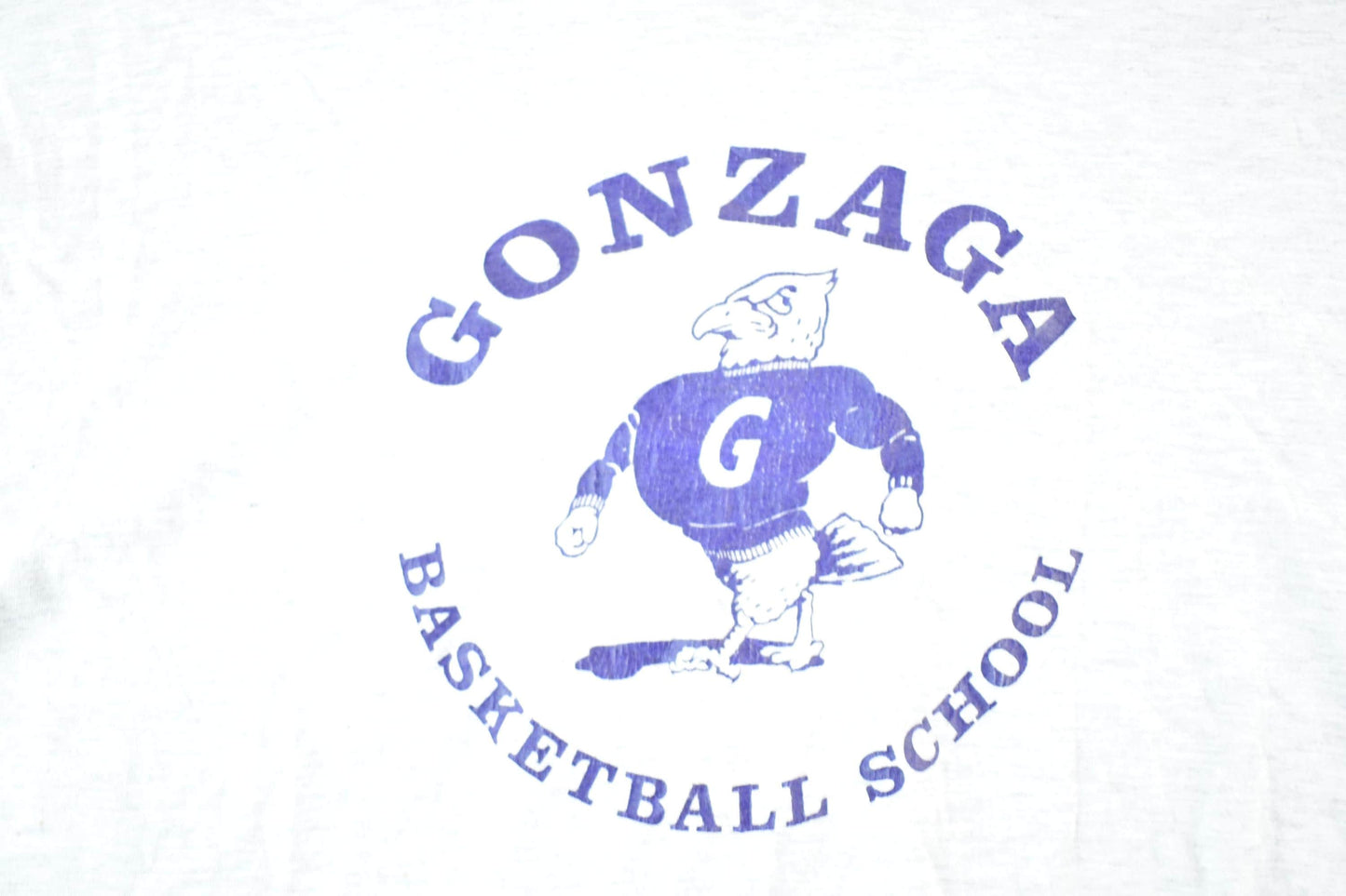 Vintage 1990s Gonzaga Basketball School Souvenir T-Shirt Mens XL from propervintagecanada