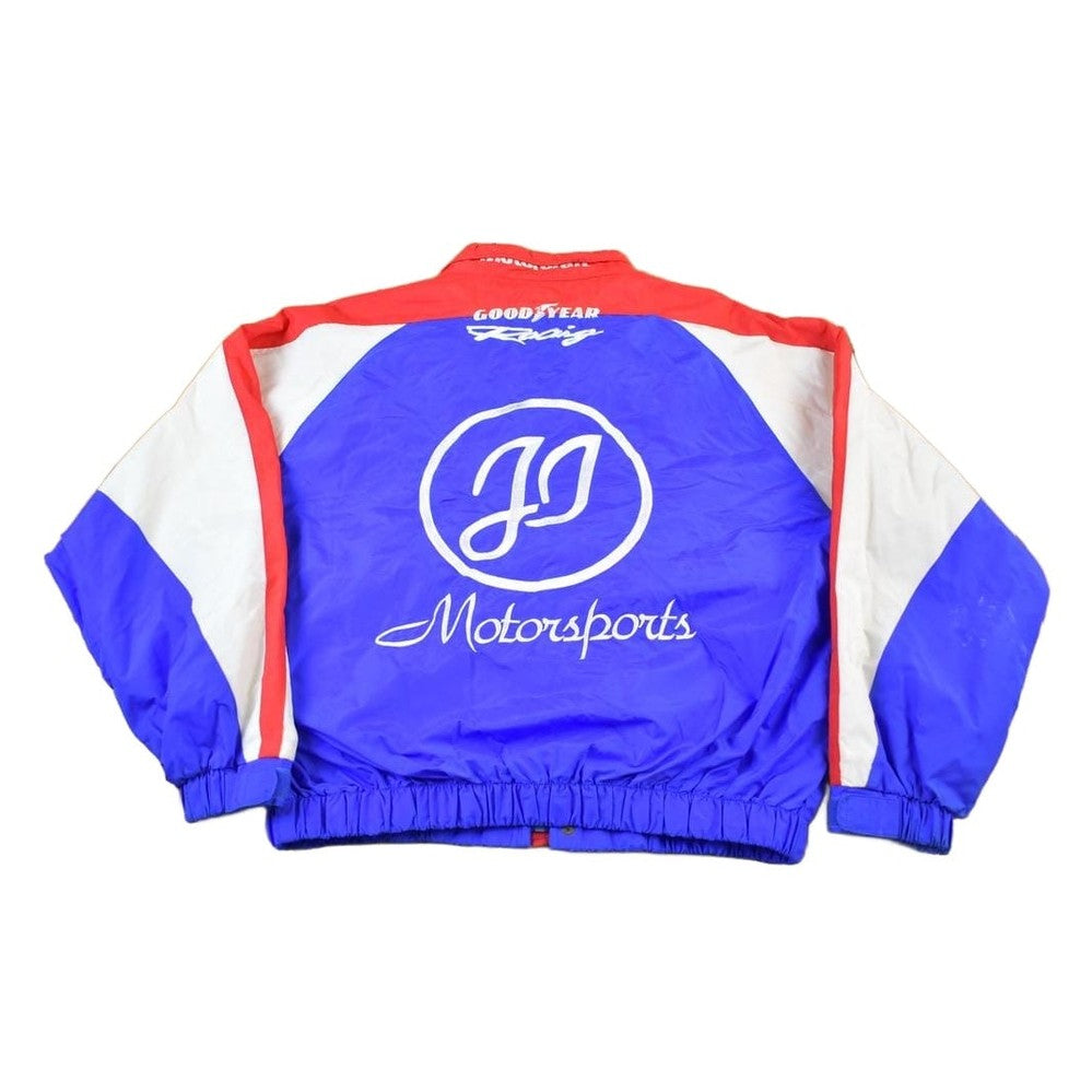 Vintage 1990s GOODYEAR Johnson Industries Motorsports Embroidered Racing Jacket Men's XL from propervintagecanada