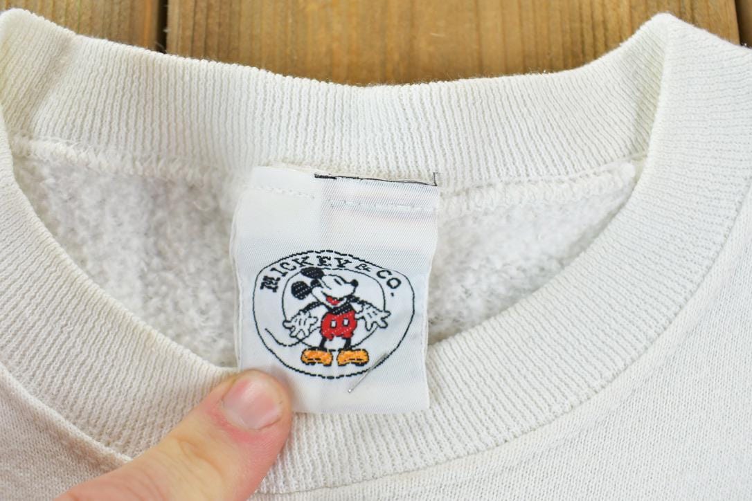 Vintage 1990s Goof Mickey Mouse Disney Heavyweight Crewneck Men's Small from propervintagecanada
