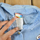 Vintage 1990s Goofy Disney Denim Button Up Shirt Women's Large from propervintagecanada