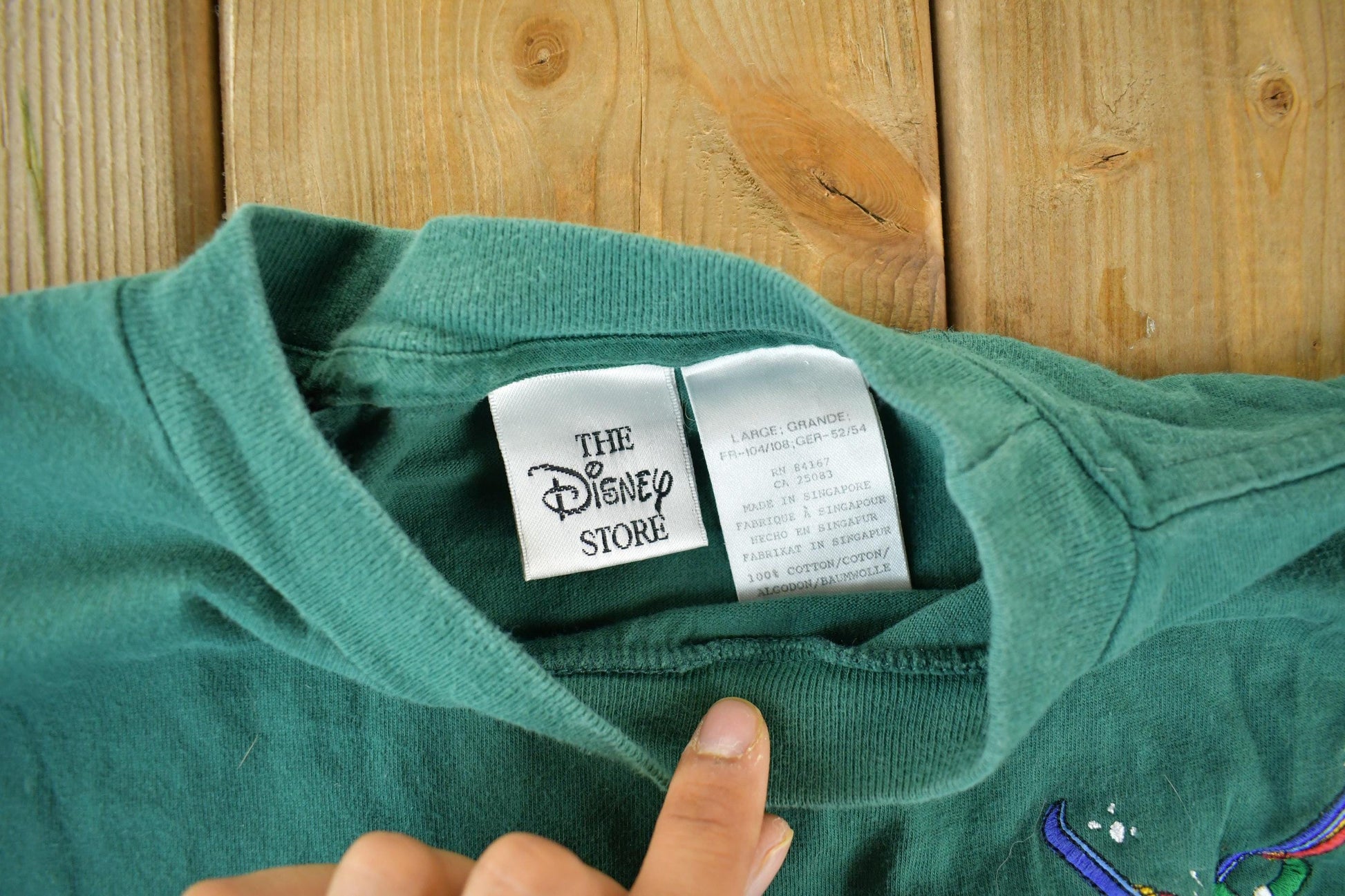Vintage 1990s Goofy Skiing Disney Long Sleeve T Shirt Men's Large from propervintagecanada