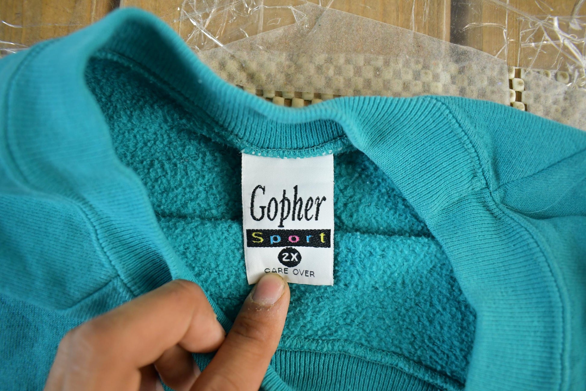 Vintage 1990s Gopher Sport Blank Sweatshirt Men's 2XL from propervintagecanada