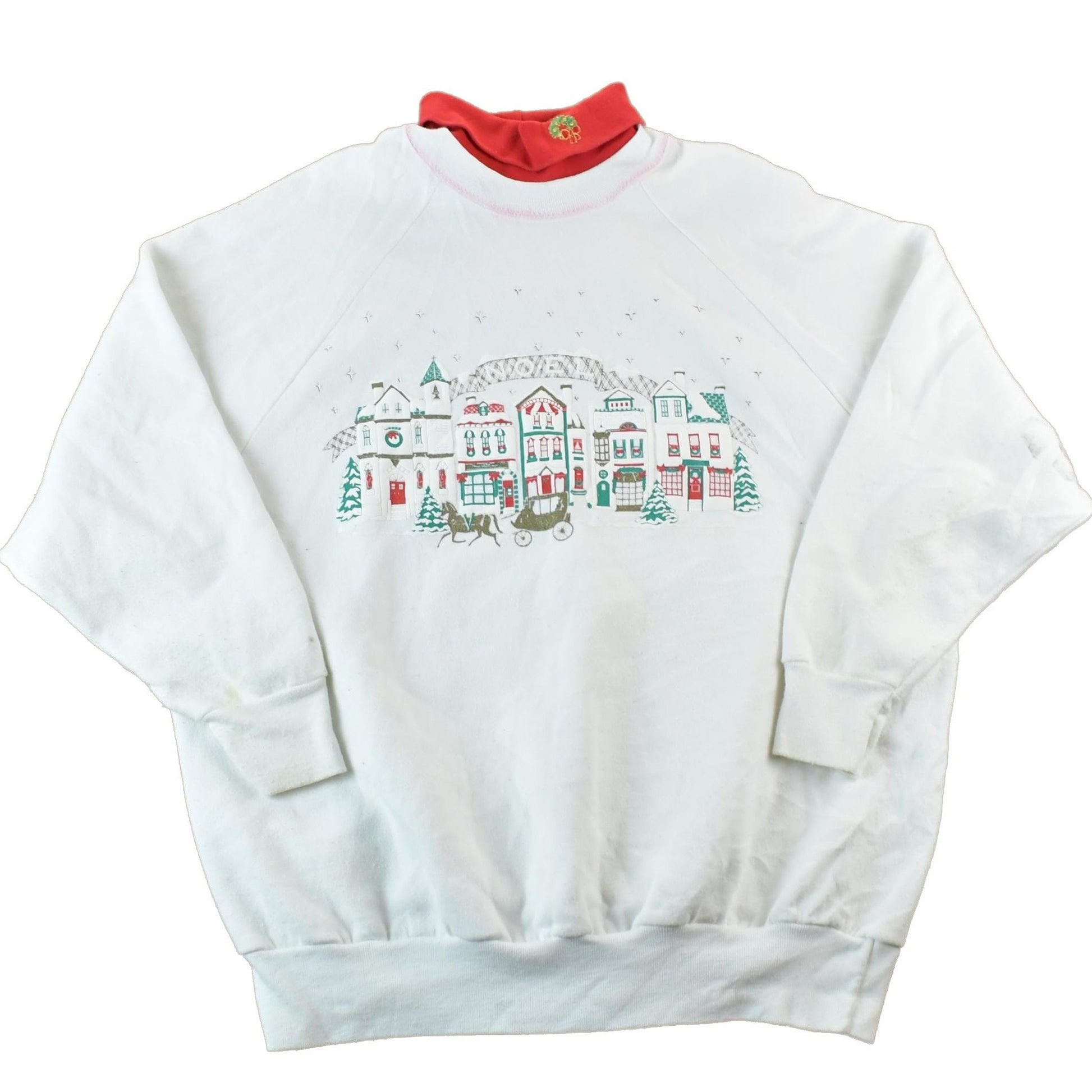 Vintage 1990s Gopher Sport Collared Cute Christmas Crewneck Sweater Men's 2XL from propervintagecanada