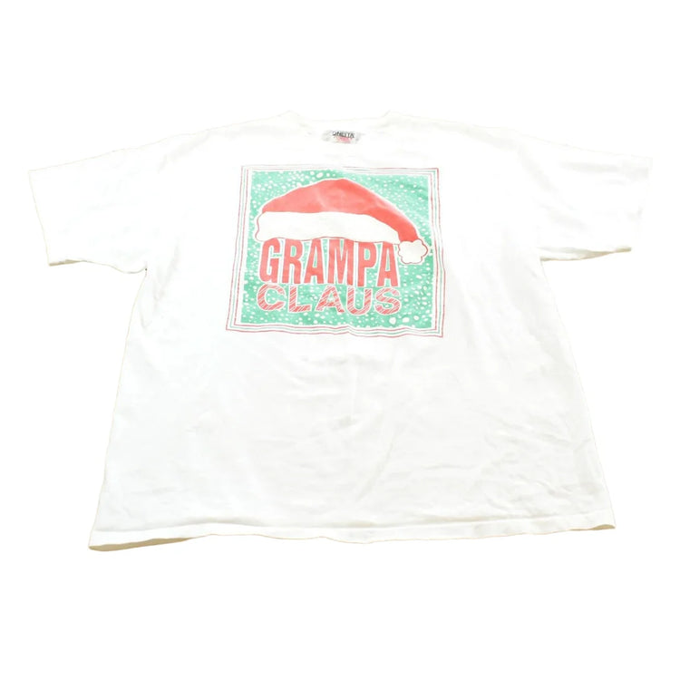 Vintage 1990s Grampa Claus Santa Claus Graphic T-Shirt Mens XL from propervintagecanada