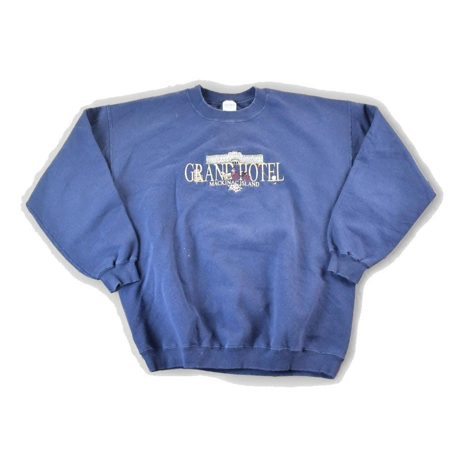 Vintage 1990s Grand Hotel Mackinac Island Crewneck Sweatshirt Mens L from propervintagecanada