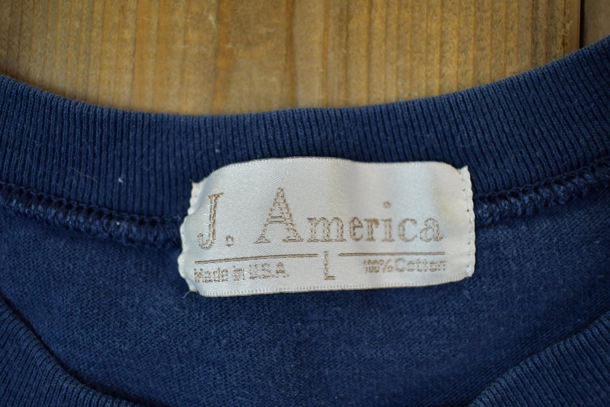 Vintage 1990s Grand Valley State J America University Collegiate T-Shirt Men's Large from propervintagecanada