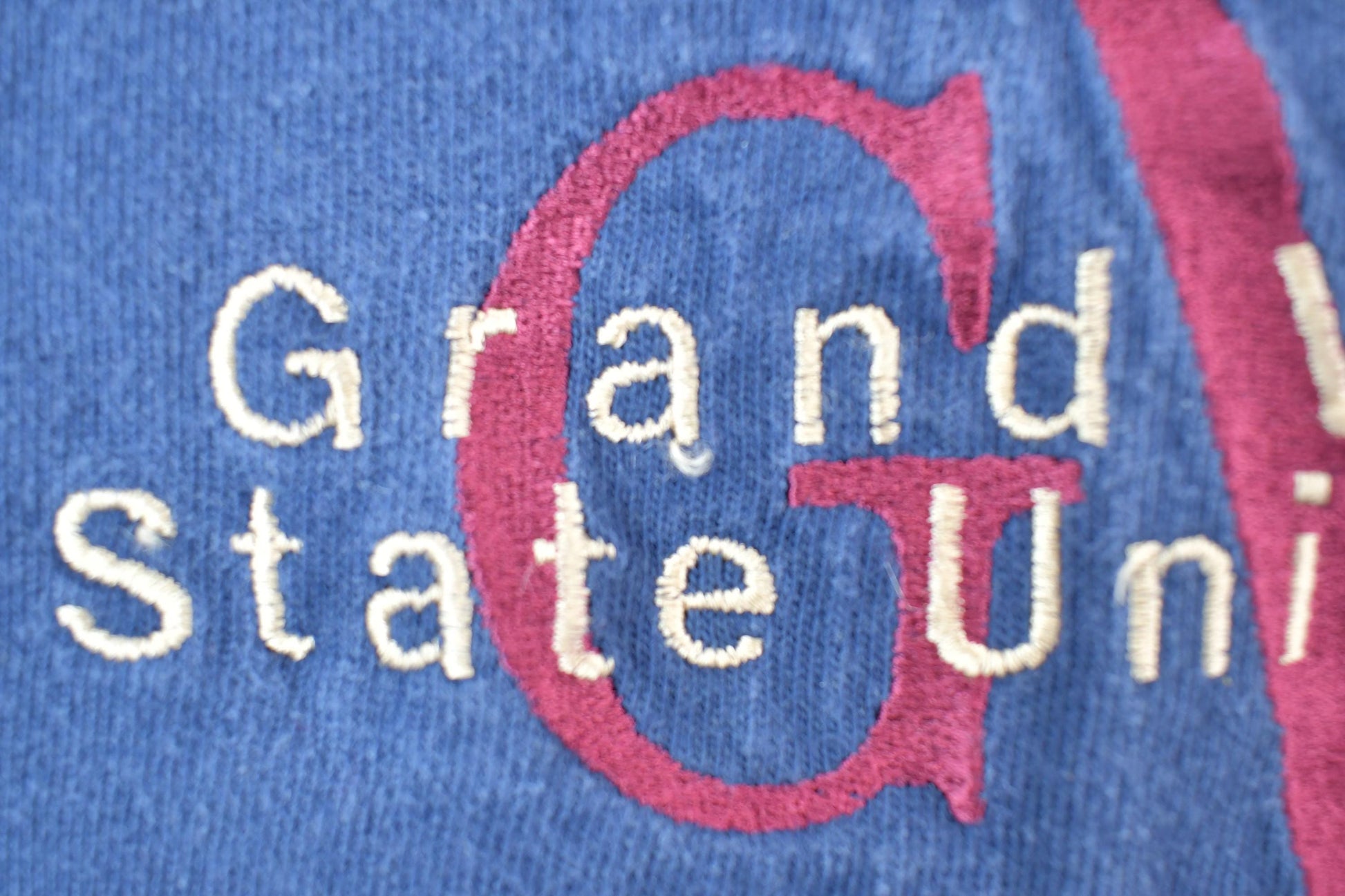 Vintage 1990s Grand Valley State J America University Collegiate T-Shirt / NCAA Tee / Americana / Sportswear from propervintagecanada