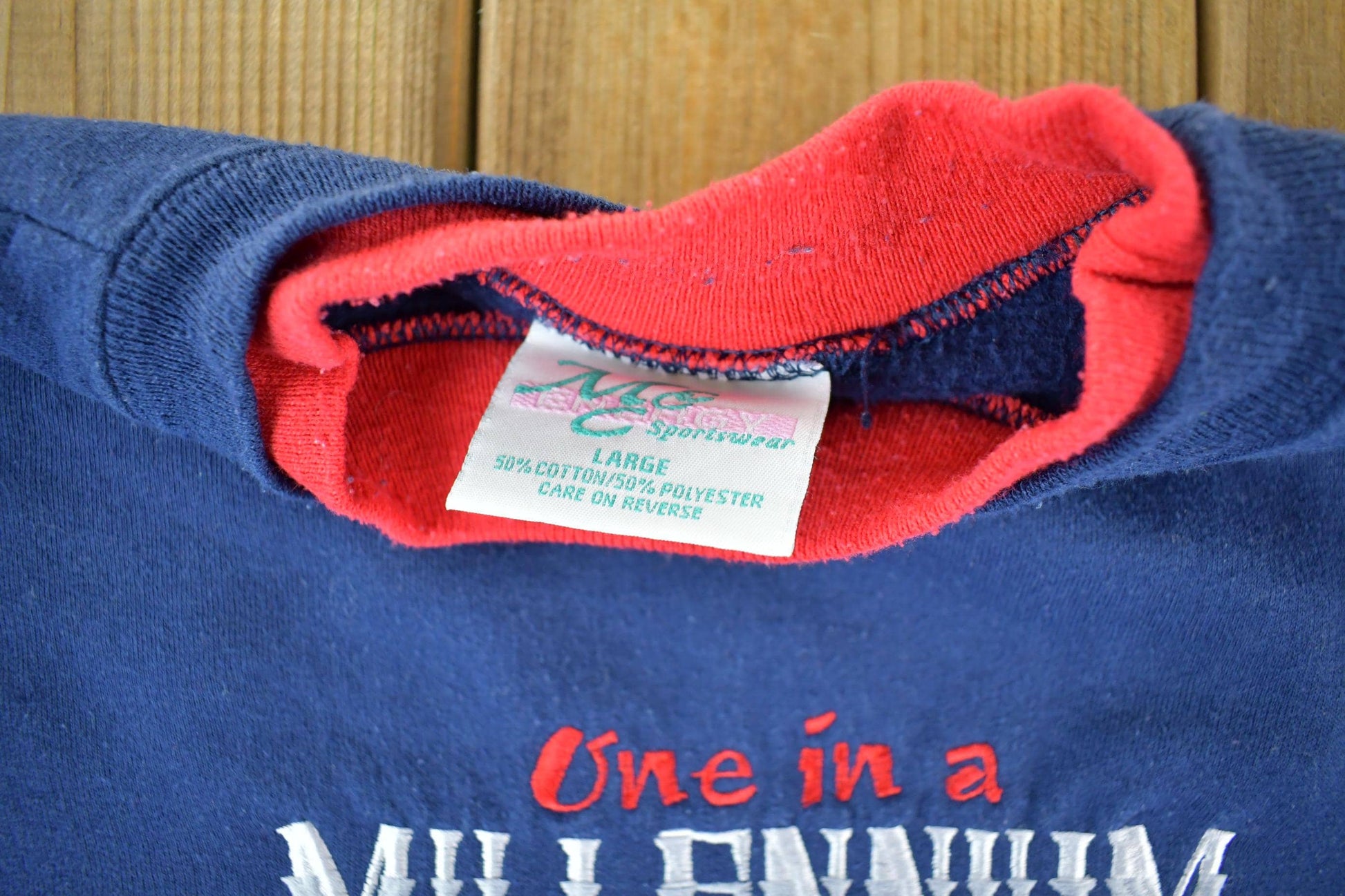 Vintage 1990s Grandma Crewneck Sweater Men's Large from propervintagecanada