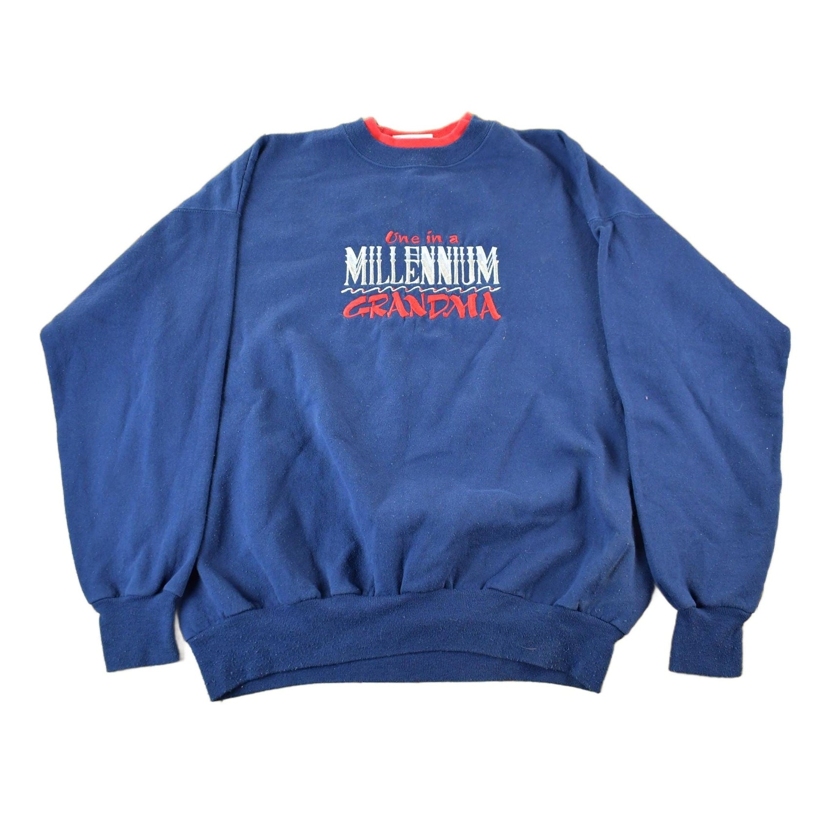 Vintage 1990s Grandma Crewneck Sweater Men's Large from propervintagecanada