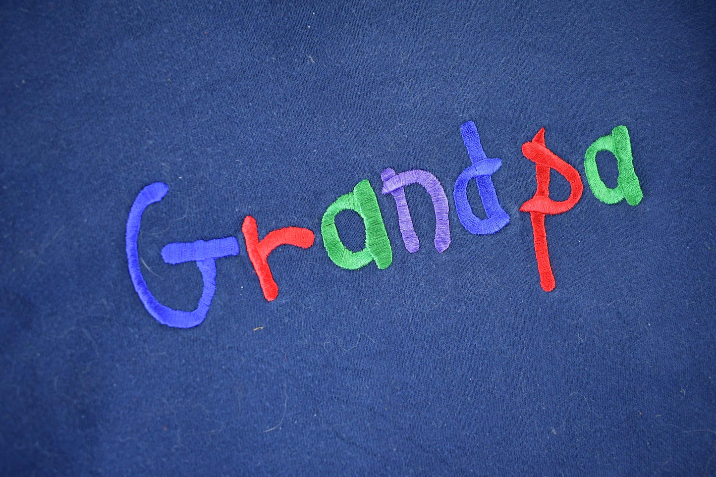 Vintage 1990s Grandpa Crewneck Sweater Men's Medium from propervintagecanada