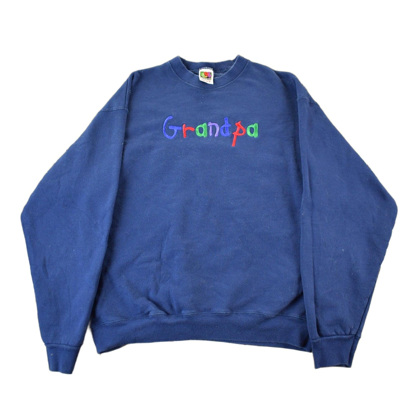 Vintage 1990s Grandpa Crewneck Sweater Men's Medium from propervintagecanada