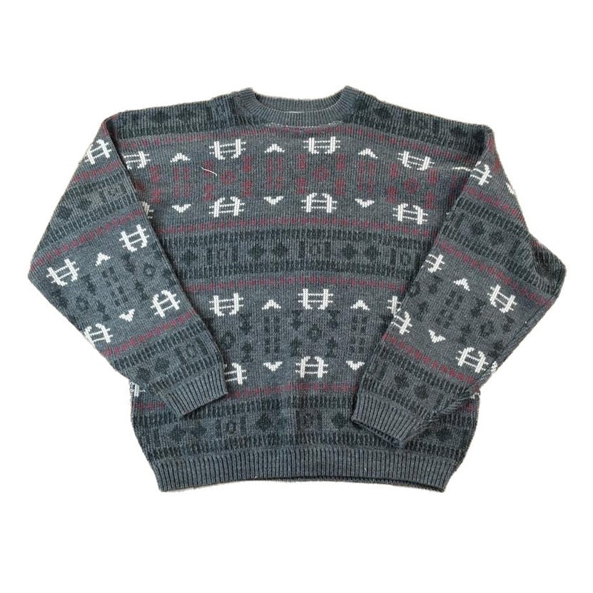 Vintage 1990s Great Canadian Rugged Wear Knit Crewneck Sweater Men's Large from propervintagecanada