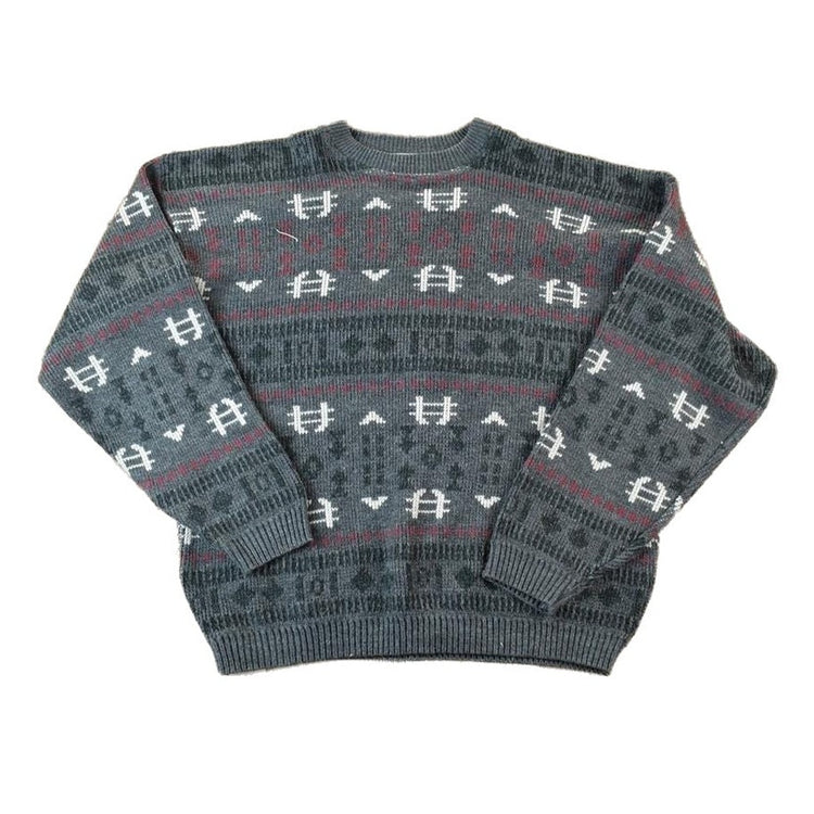 Vintage 1990s Great Canadian Rugged Wear Knit Crewneck Sweater Men's Large from propervintagecanada