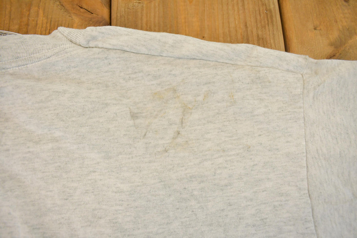 Vintage 1990s Great Ghost Chase Linton Hall School T-Shirt Men's L from propervintagecanada
