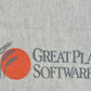 Vintage 1990s Great Plains Software Cross Grain Crewneck Sweatshirt Made In USA Men's Large from propervintagecanada