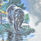 Vintage 1990s Great Smoky Mountains Bear Graphic T-Shirt Men's XL from propervintagecanada
