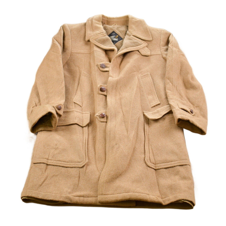 Vintage 1990s Great Western 100% Wool Full Length Jacket Men's Medium from propervintagecanada