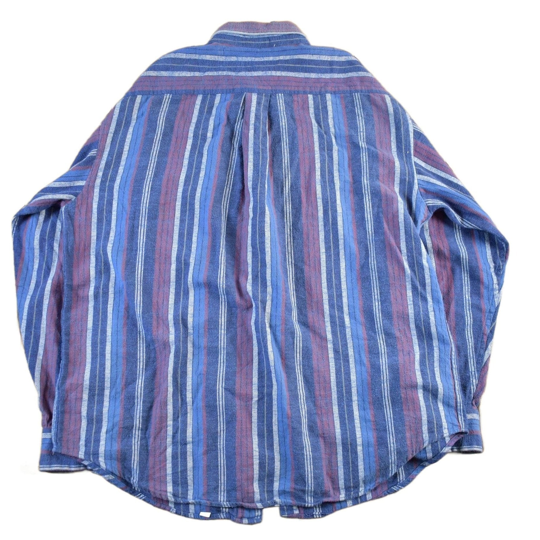 Vintage 1990s Greatland Apparel Button Up Plaid Shirt Men's Large from propervintagecanada