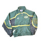 Vintage 1990s Green Bay Packers AOP Proline Logo Athletic NFL Football Warm Up Spring Jacket Men's Large from propervintagecanada