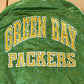 Vintage 1990s Green Bay Packers Chalk Line Satin Bomber Jacket Men's Large / Athleisure / 90s Sportswear / Streetwear / NFL Satin Bomber from propervintagecanada
