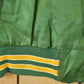 Vintage 1990s Green Bay Packers Chalk Line Satin Bomber Jacket Men's Large / Athleisure / 90s Sportswear / Streetwear / NFL Satin Bomber from propervintagecanada