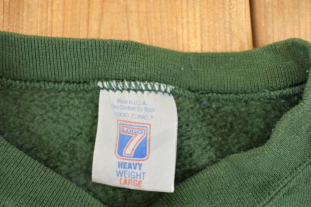 Vintage 1990s Green Bay Packers Crewneck Sweatshirt Men's L / 90s NFL Football / Sportswear / Gridiron / Super Bowl from propervintagecanada