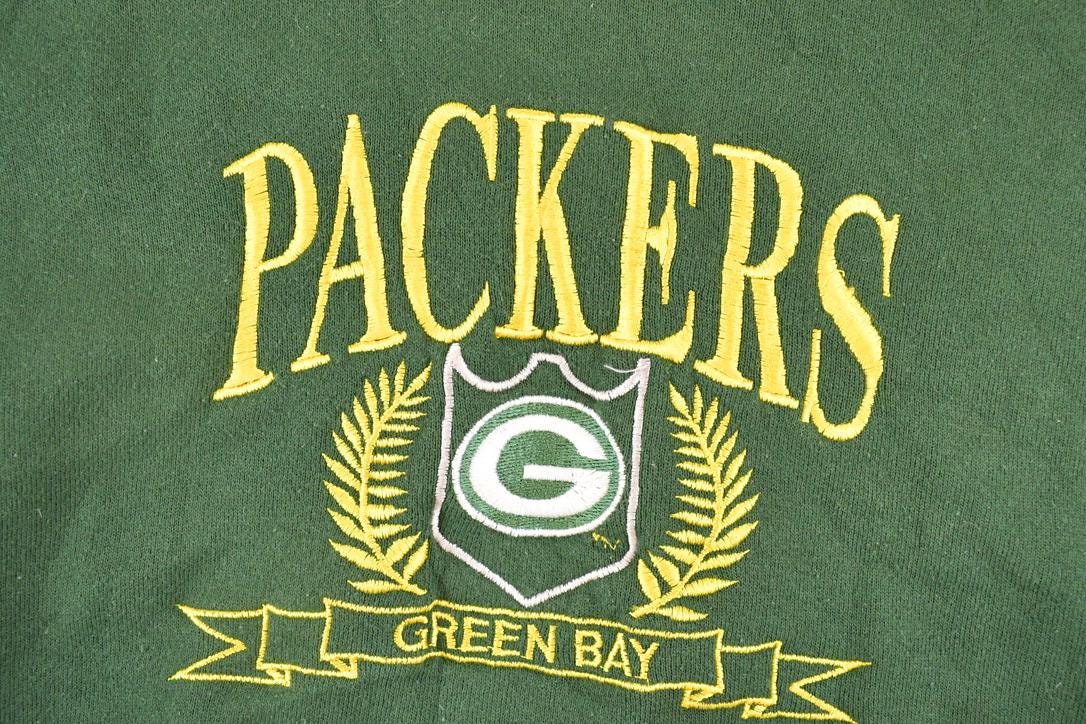 Vintage 1990s Green Bay Packers Crewneck Sweatshirt Men's L / 90s NFL Football / Sportswear / Gridiron / Super Bowl from propervintagecanada