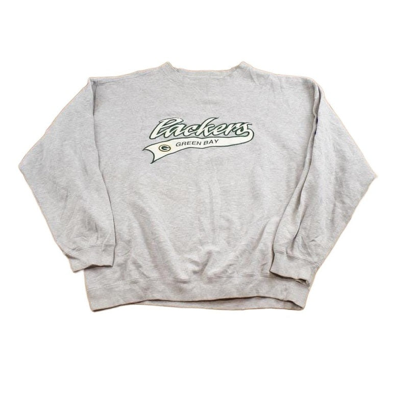 Vintage 1990s Green Bay Packers Embroidered NFL Football Crewneck Sweatshirt Men's XL from propervintagecanada