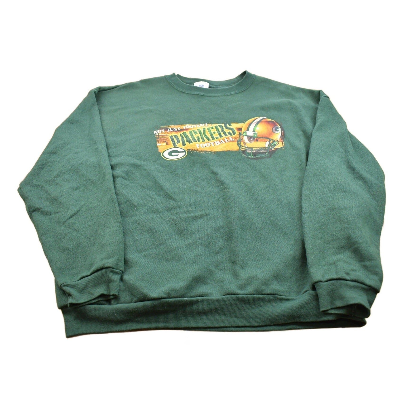 Vintage 1990s Green Bay Packers Football Crewneck Sweatshirt Men's XL from propervintagecanada
