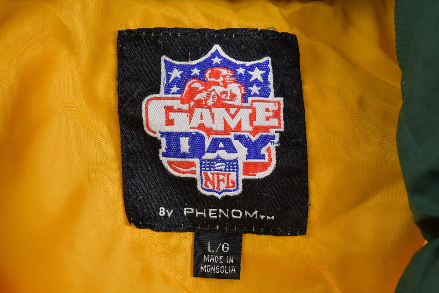 Vintage 1990s Green Bay Packers Full Zip Jacket Men's Large from propervintagecanada