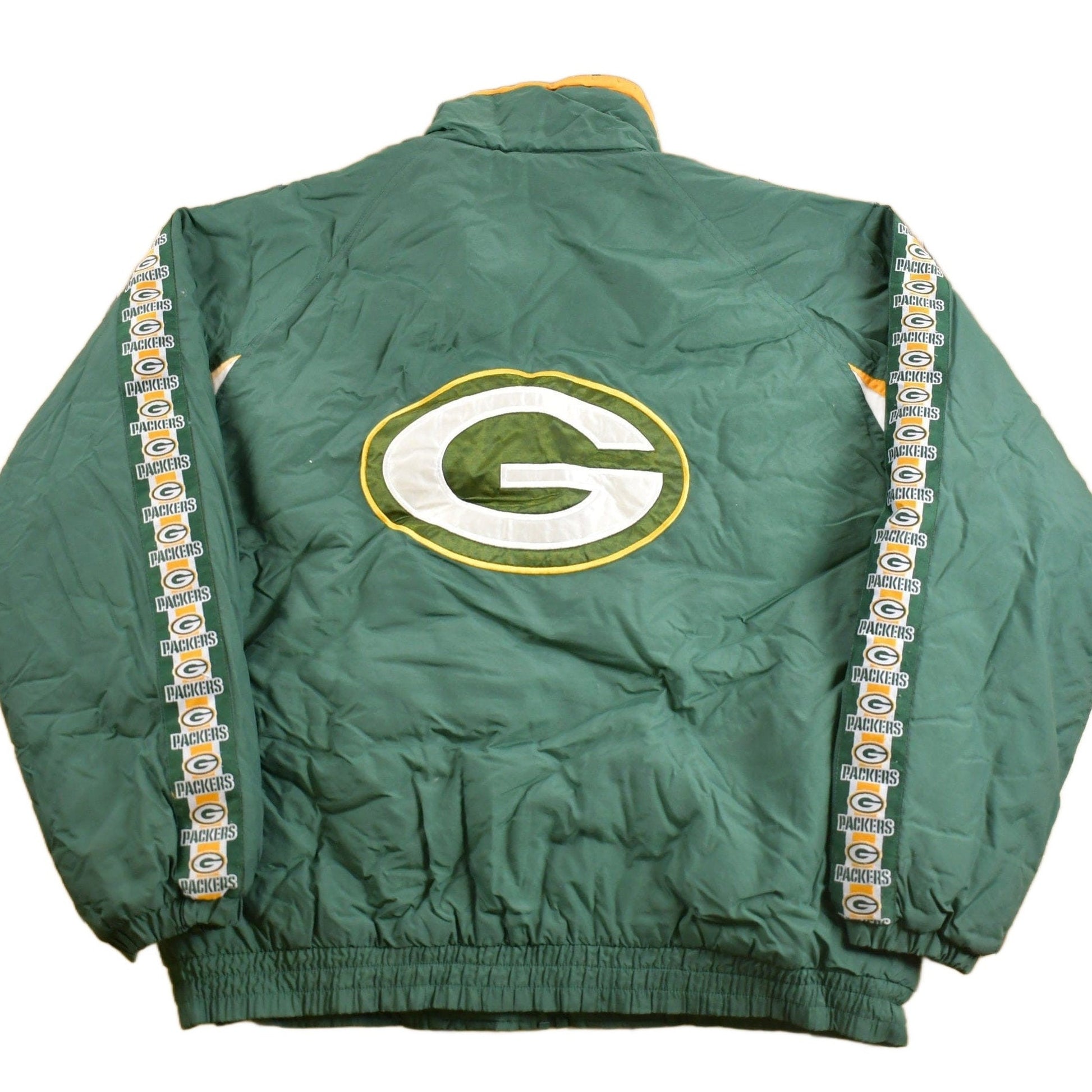 Vintage 1990s Green Bay Packers Full Zip Jacket Men's Large from propervintagecanada