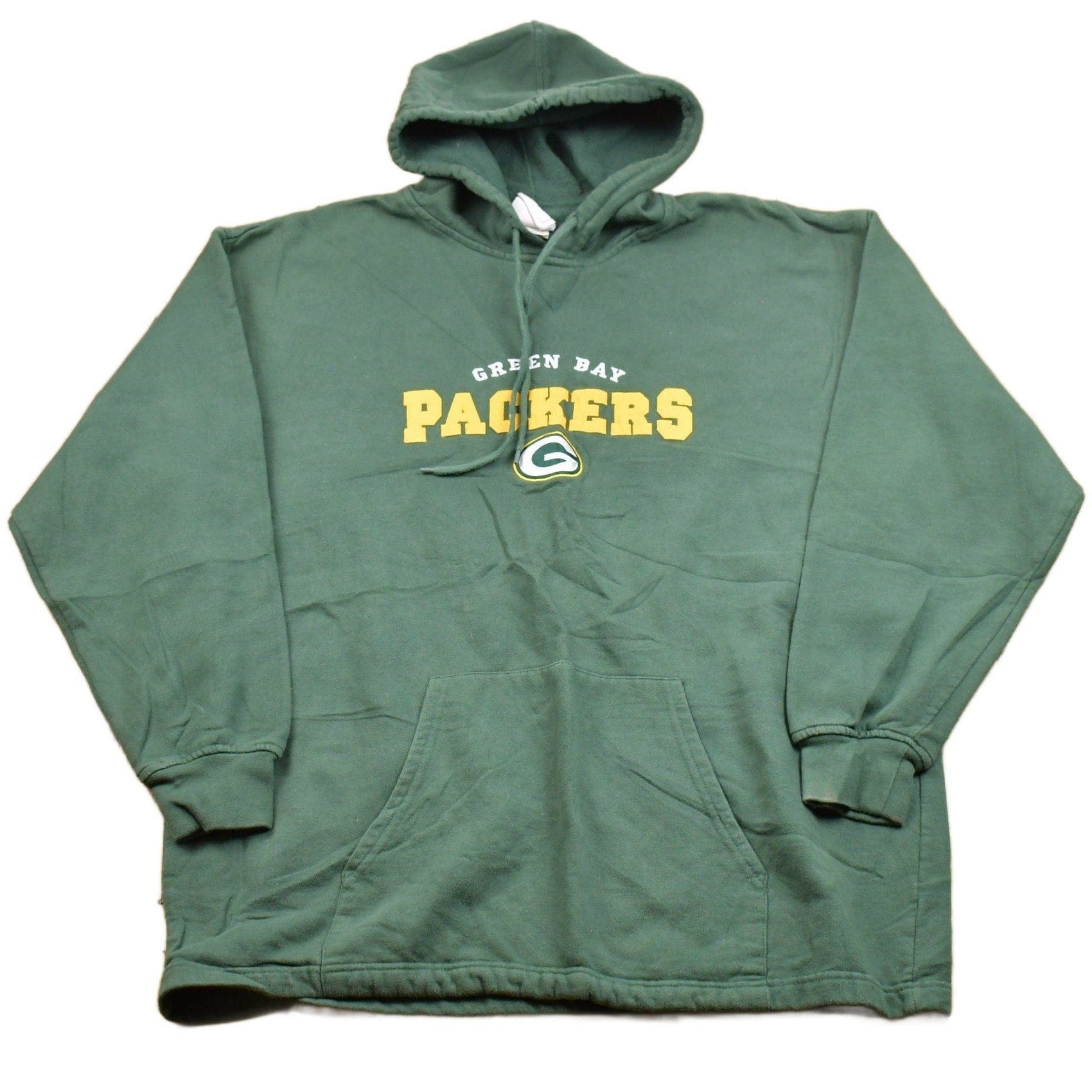 Vintage 1990s Green Bay Packers Graphic Hoodie Men's XL from propervintagecanada
