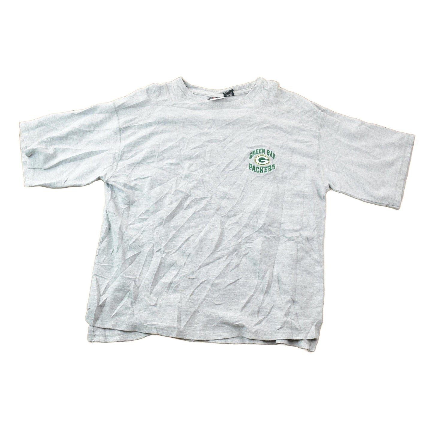 Vintage 1990s Green Bay Packers Heavy Knit NFL Graphic T-Shirt Men's Large from propervintagecanada