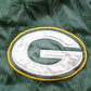 Vintage 1990s Green Bay Packers Logo Fleece Lined Convertible Jacket Men's Large from propervintagecanada