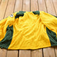Vintage 1990s Green Bay Packers Logo Fleece Lined Convertible Jacket Men's Large from propervintagecanada